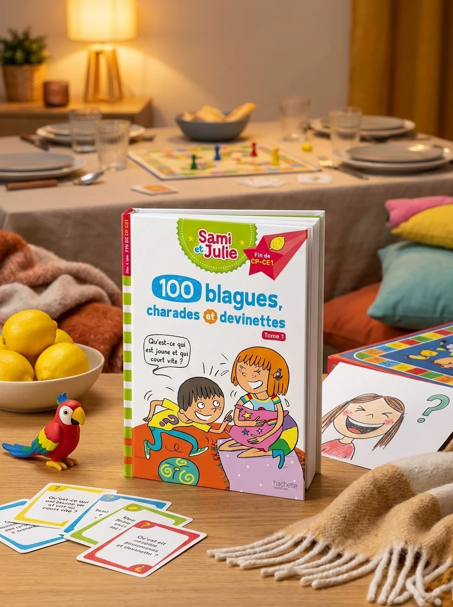 100 blagues, charades et devinettes. Tome 1 — Дитяча література