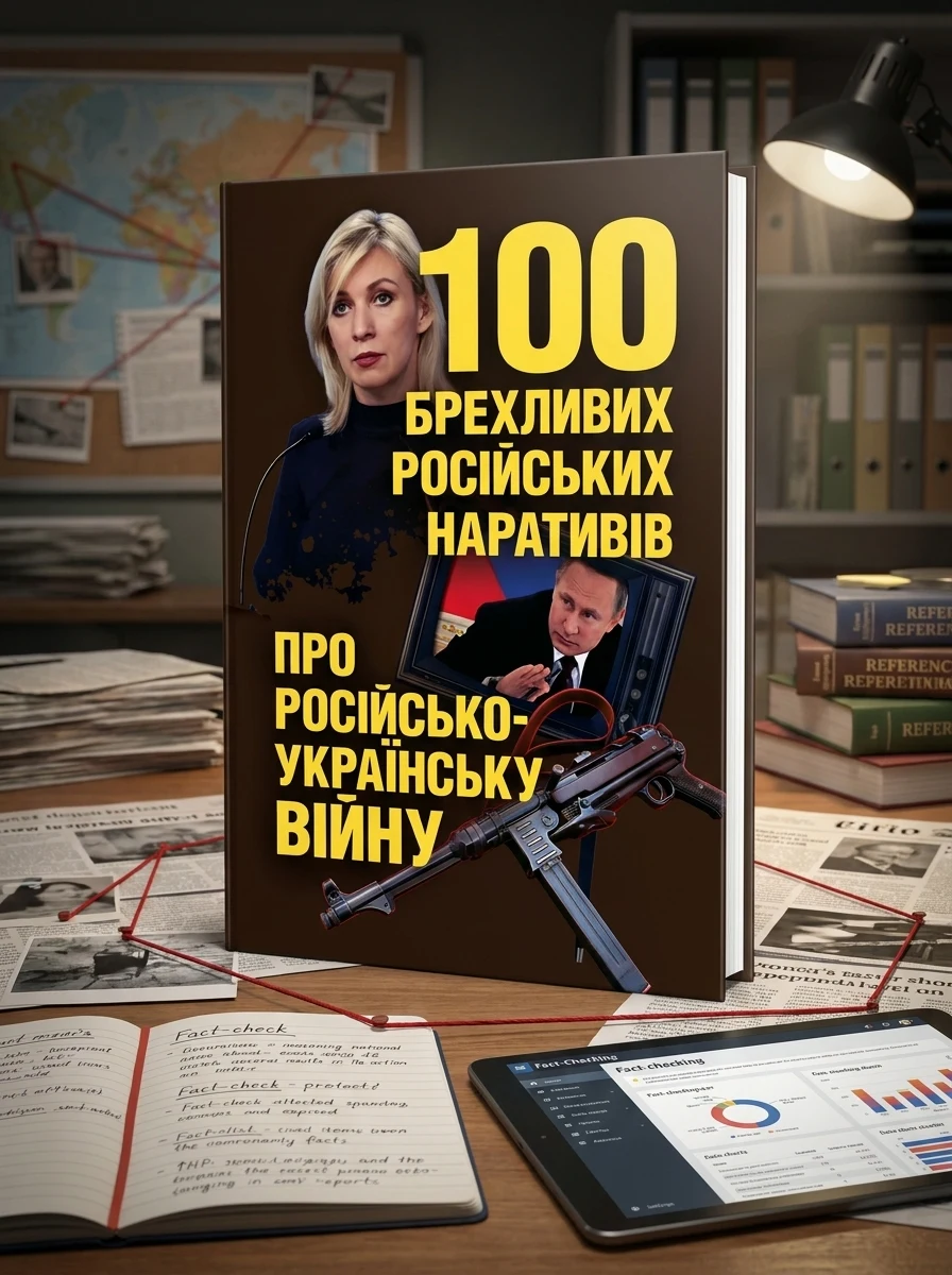 100 брехливих російських наративів про російсько-українську війну — Історія та публіцистика
