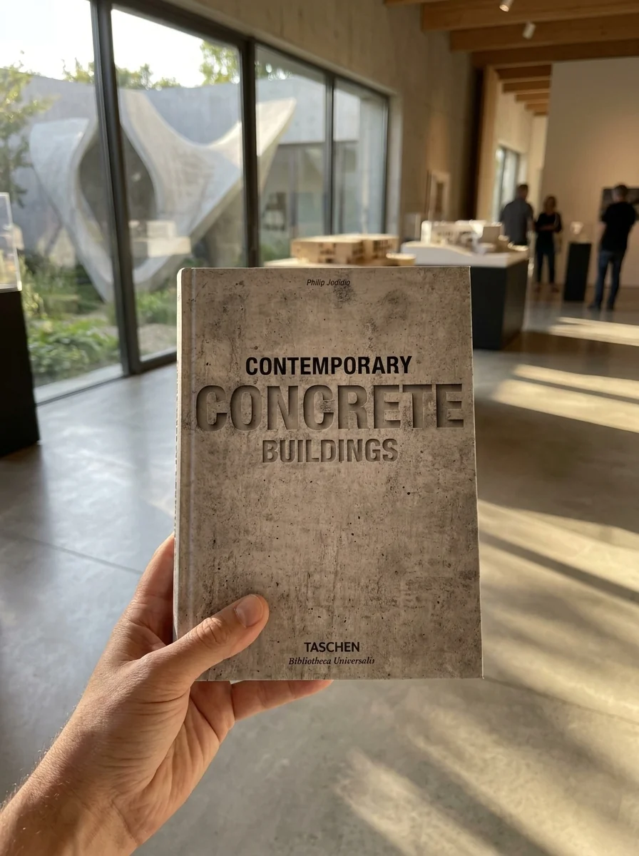 100 Contemporary Concrete Buildings — Філіп Жодідіо, обкладинка
