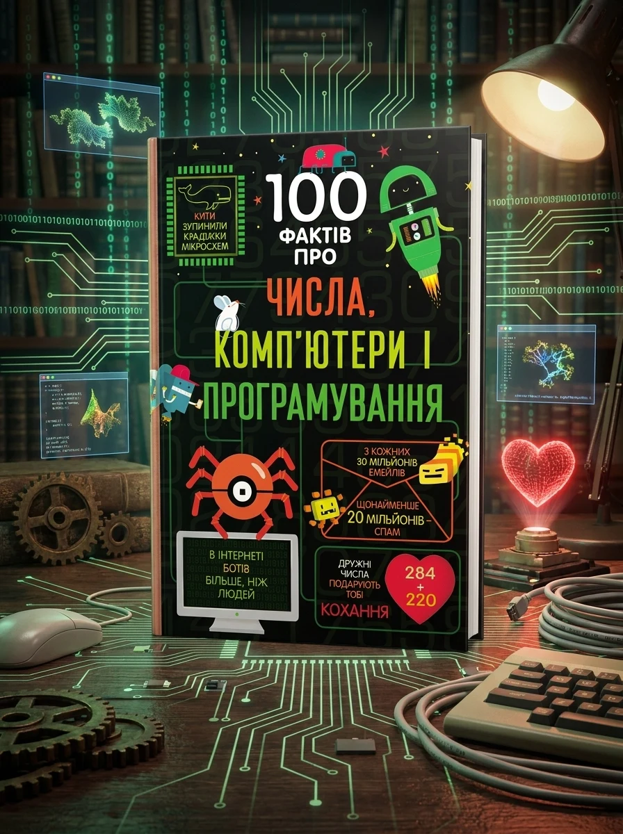 100 фактів про числа, компютери, програмування