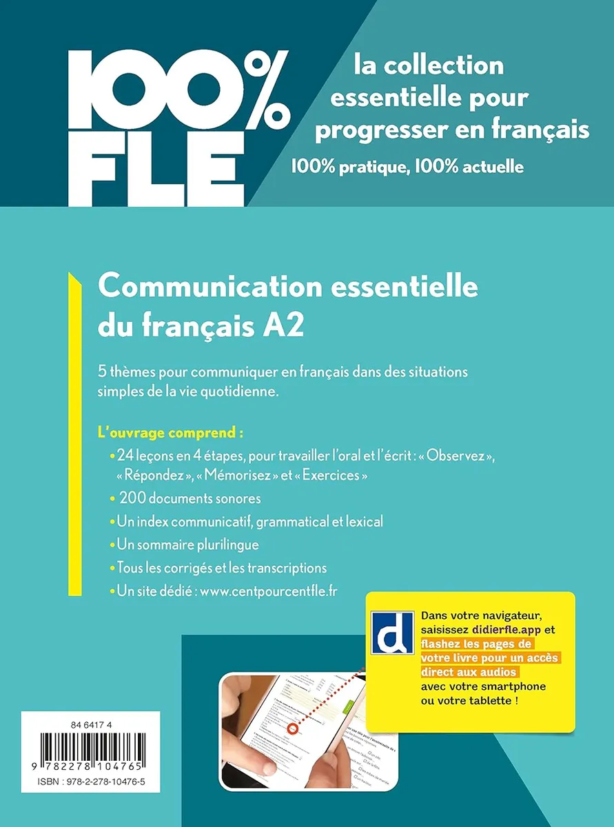 100% FLE A2 Communication essentielle du français Livre + didierfle.app — Марі Гатін, фото 4