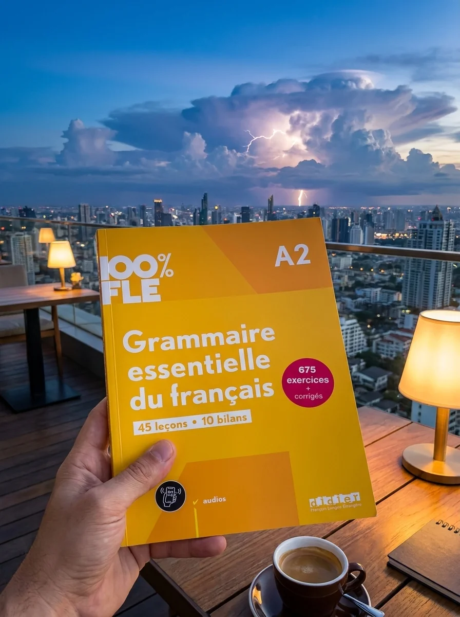 100% FLE A2. Grammaire essentielle du français Livre + didierfle.app — Ів Луазо, обкладинка