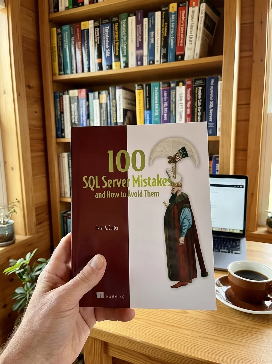 100 SQL Server Mistakes and How to Avoid Them — Peter Carter, обкладинка