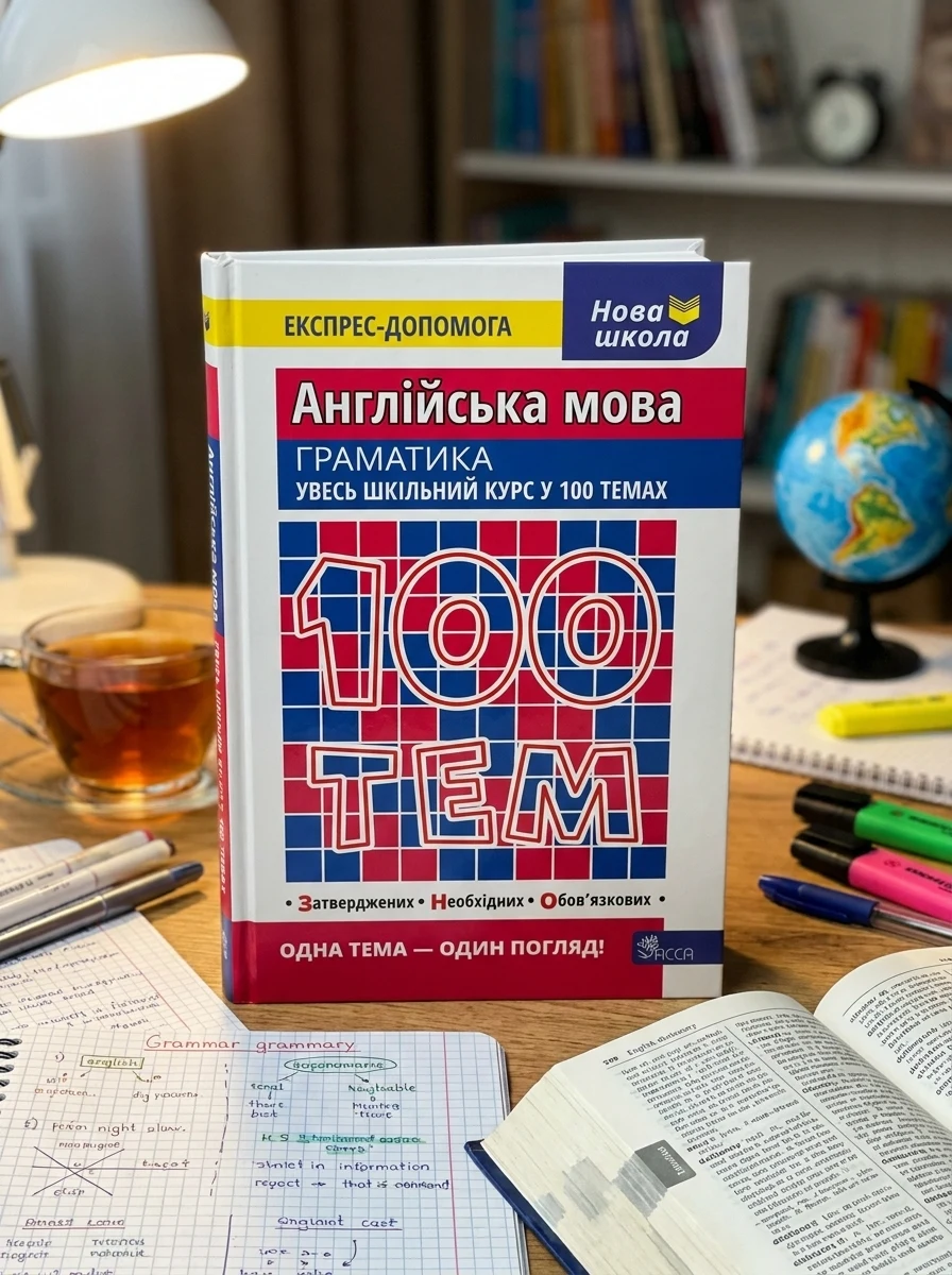100 тем. Англійська мова. Граматика — Вивчення мов