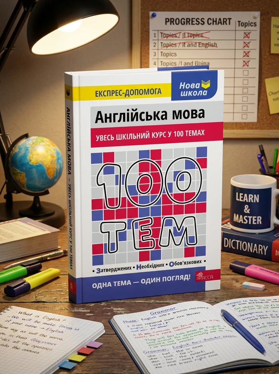 100 тем. Англійська мова — Вивчення мов