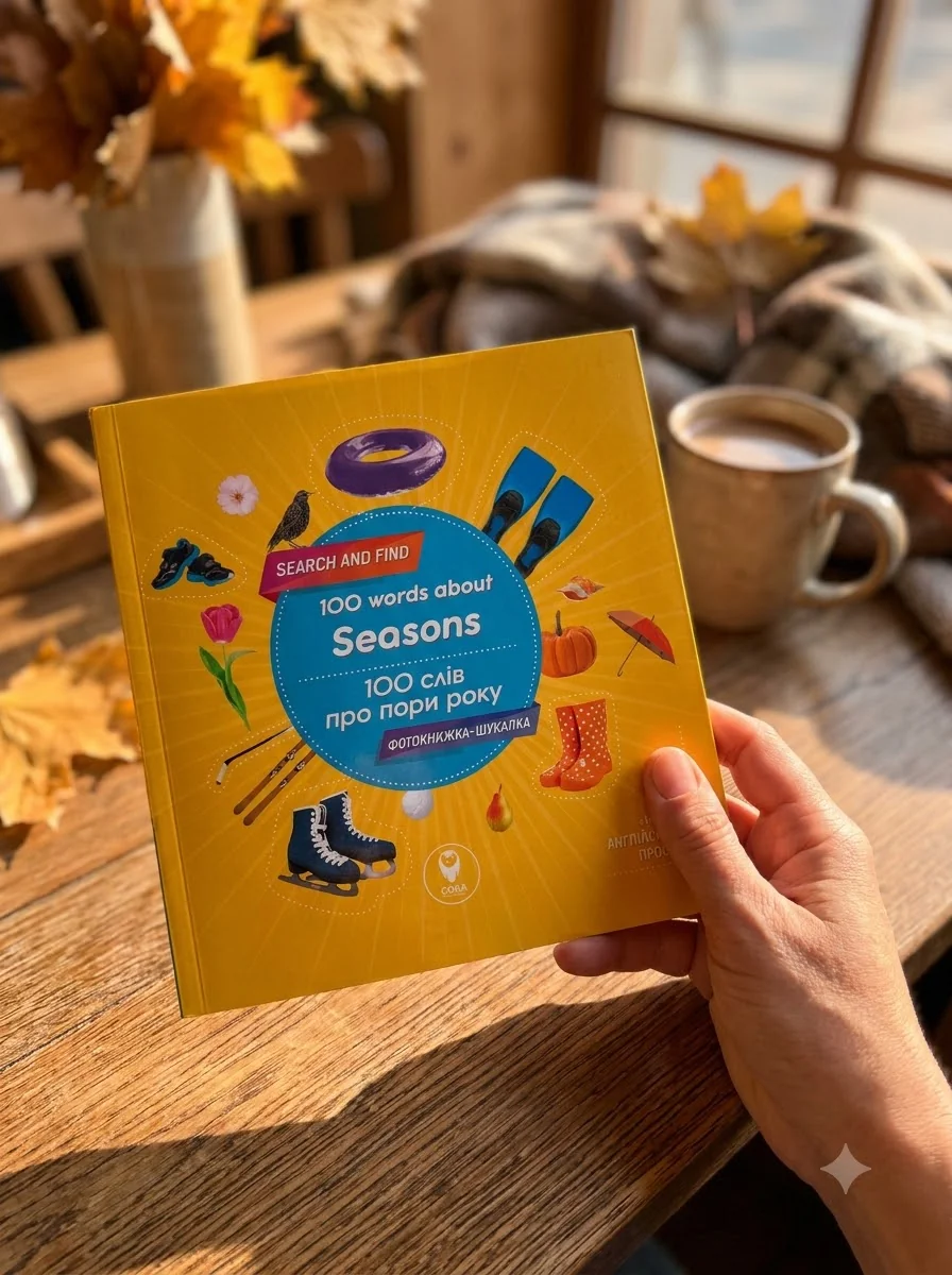 100 words about seasons / 100 слів про пори року — Розвивальні книги