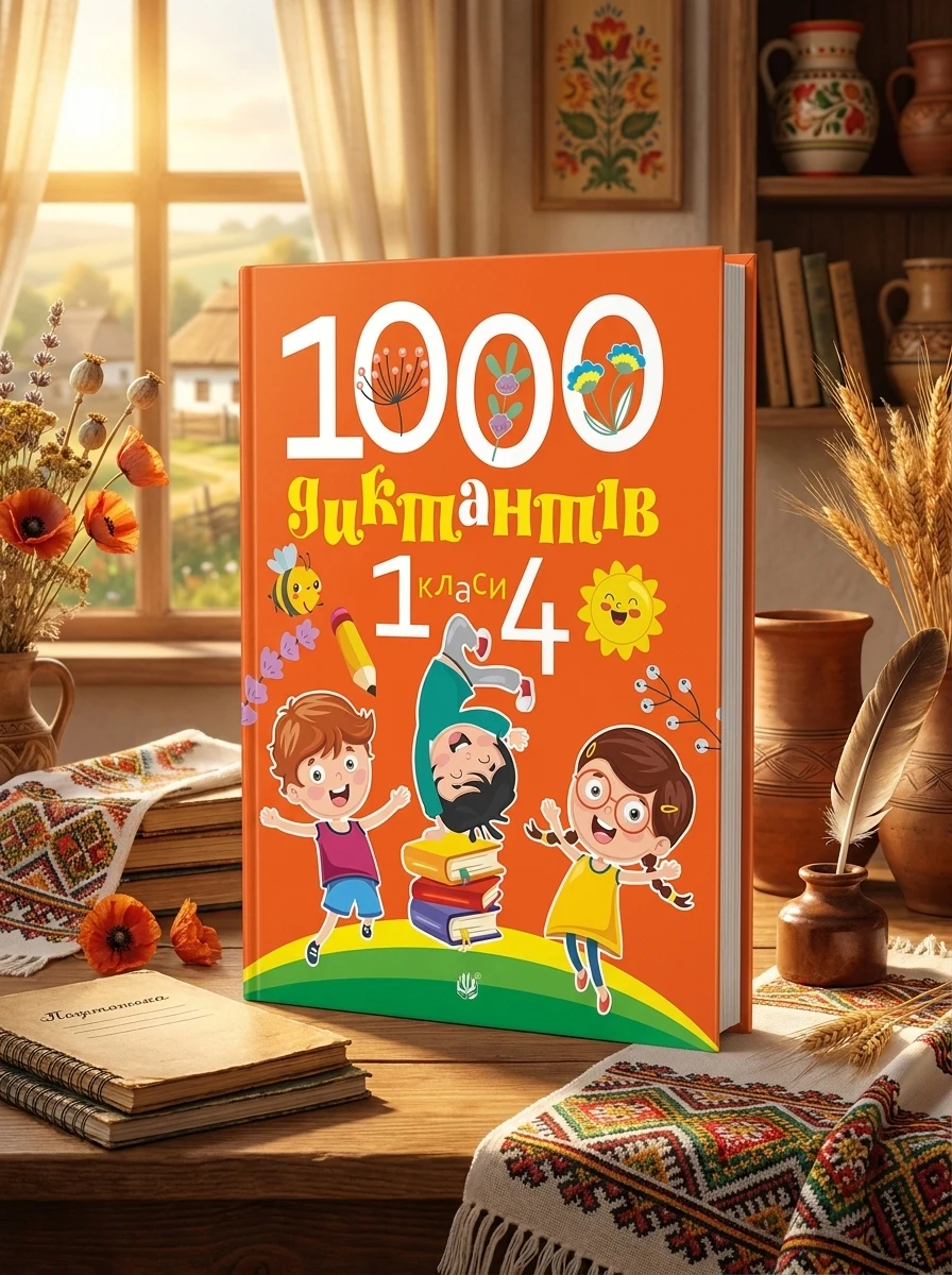 1000 диктантів. 1-4 класи