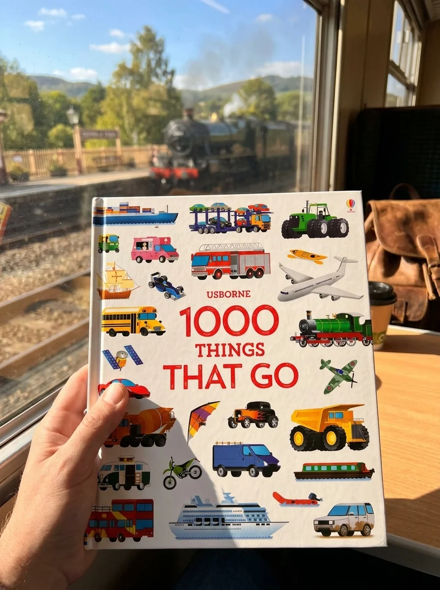 1000 THINGS THAT GO — Сем Теплін, обкладинка
