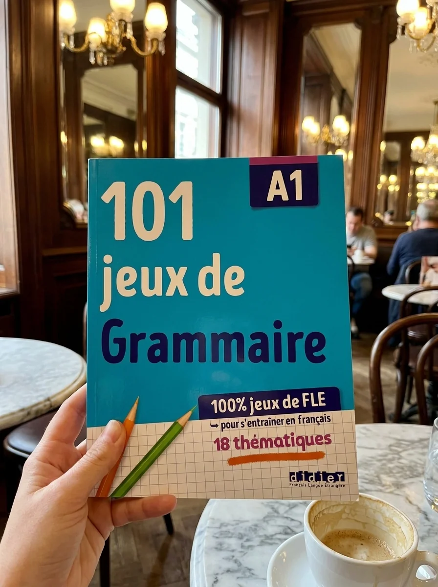 101 Jeux De FLE A1 Grammaire — Камілль Деріпер, обкладинка