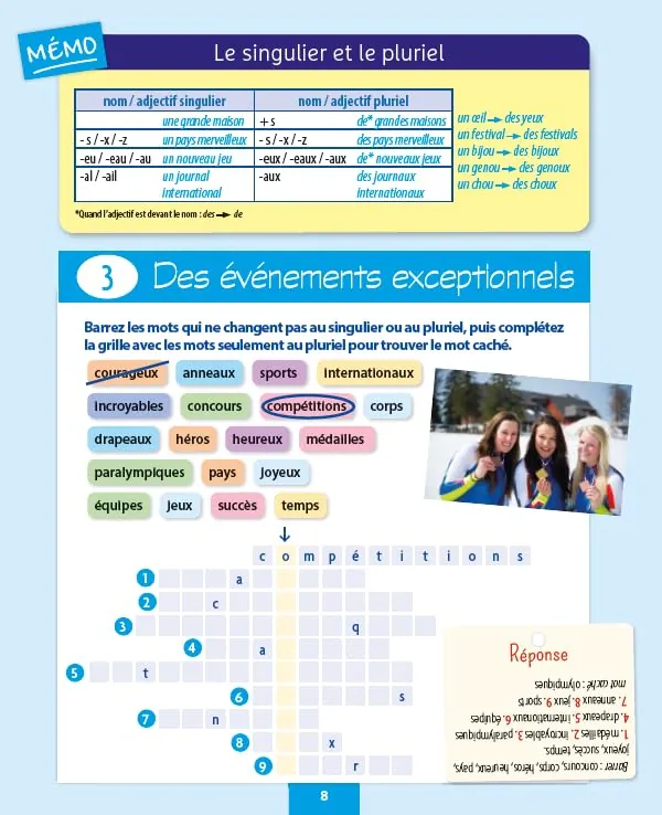 101 Jeux De FLE A2 Grammaire — Віолетта Петітменгін, фото 6