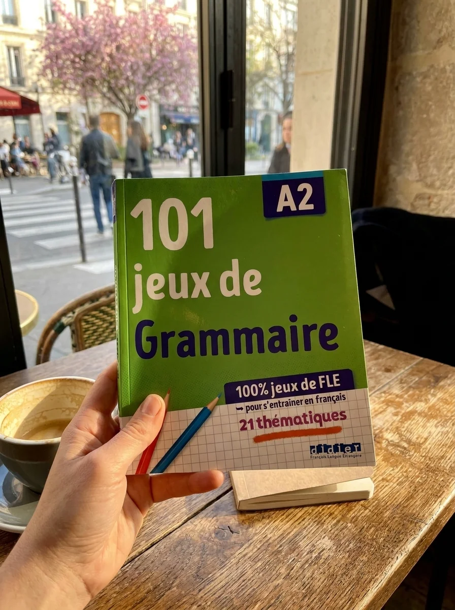 101 Jeux De FLE A2 Grammaire — Віолетта Петітменгін, обкладинка