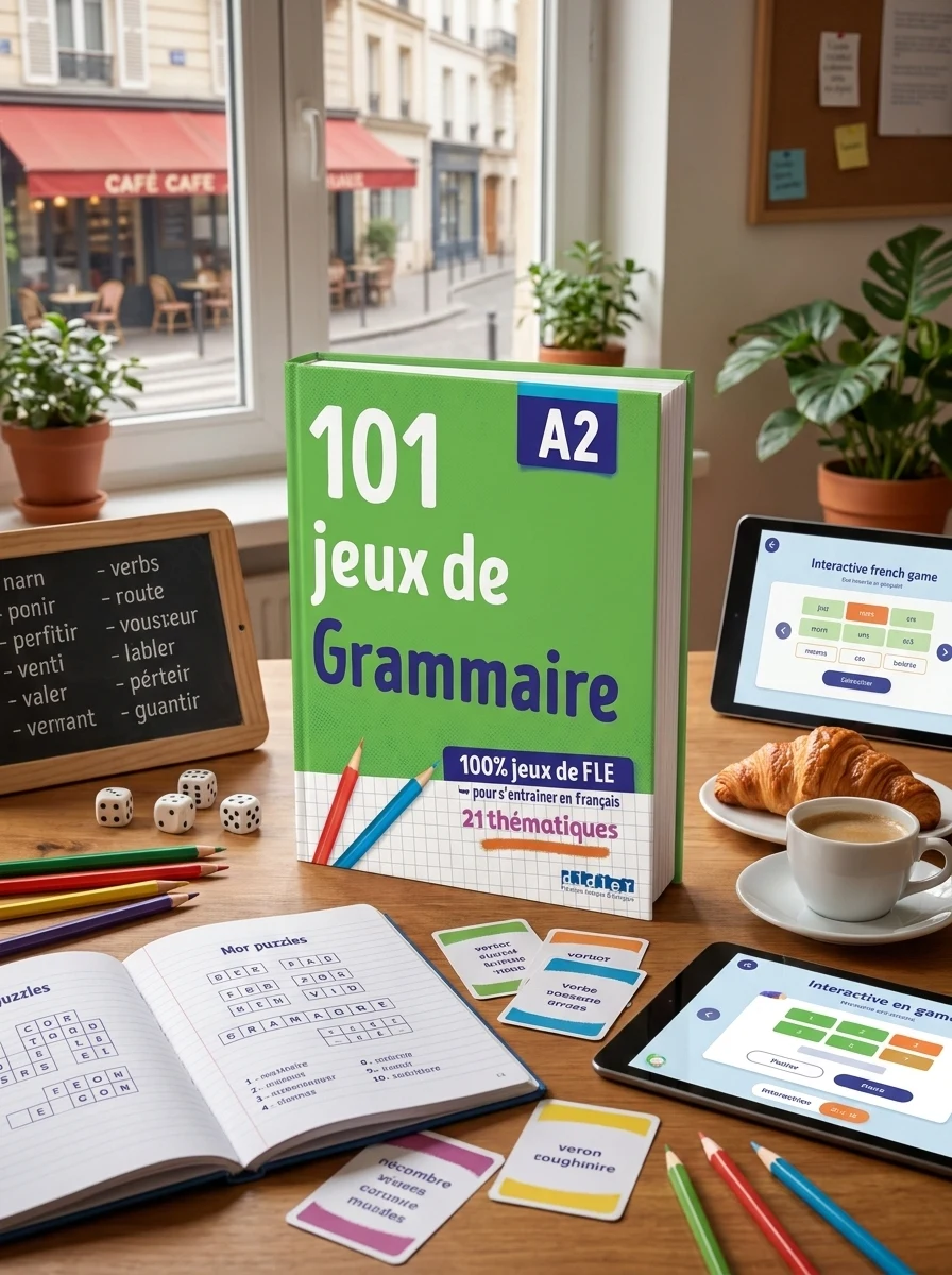 101 Jeux De FLE A2 Grammaire — Вивчення мов