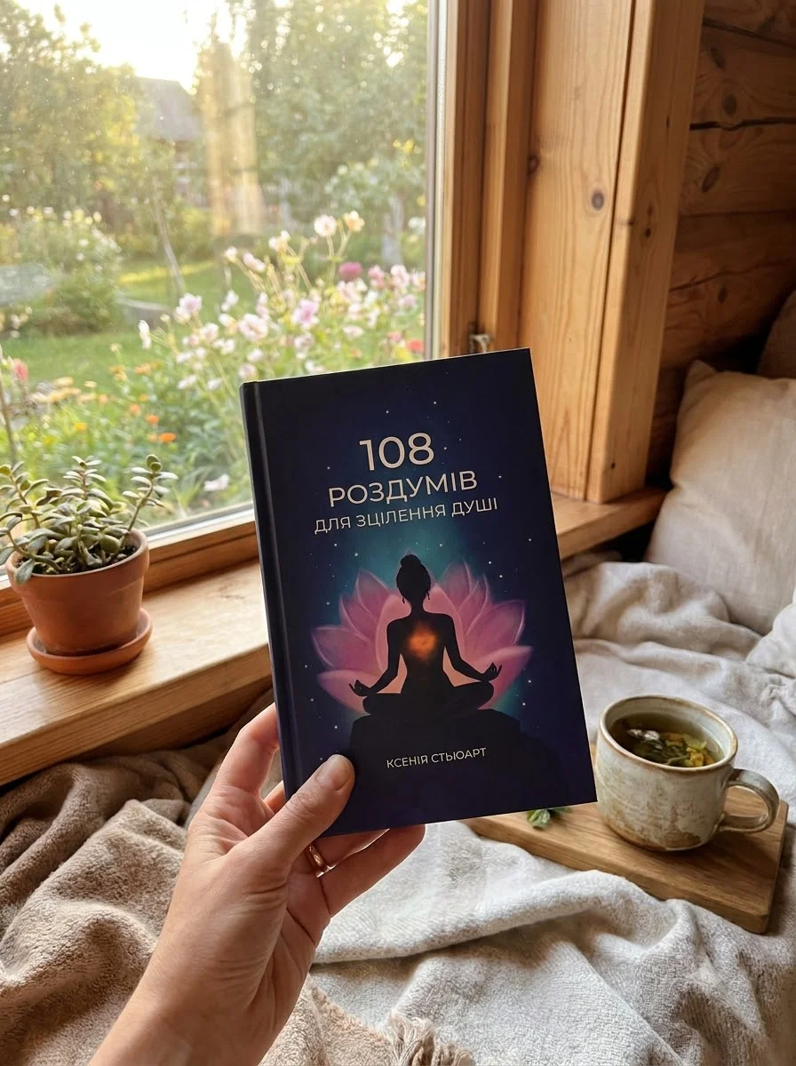 108 роздумів для зцілення душі — Ксенія Стьюарт, обкладинка