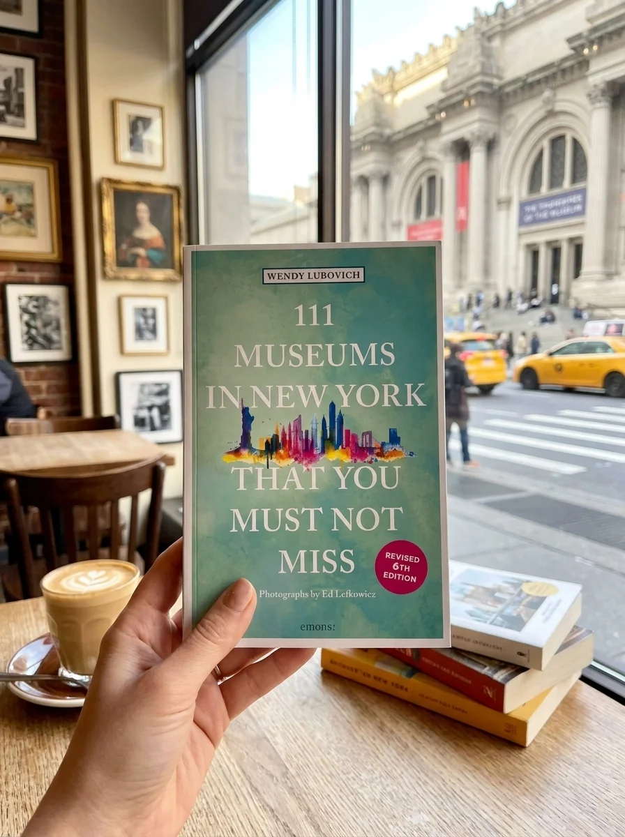 111 Museums in New York That You Must Not Miss — Wendy Lubovich, обкладинка