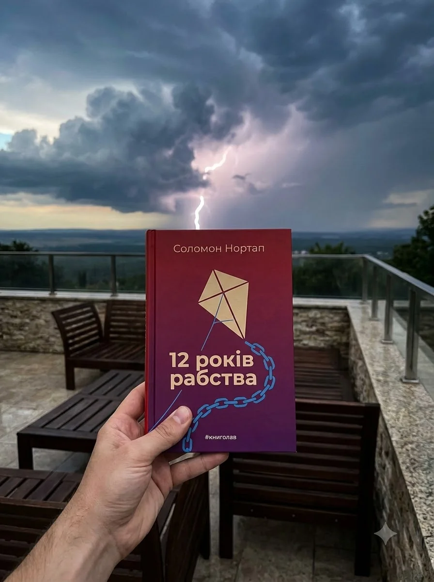 12 років рабства — Соломон Нортап, обкладинка