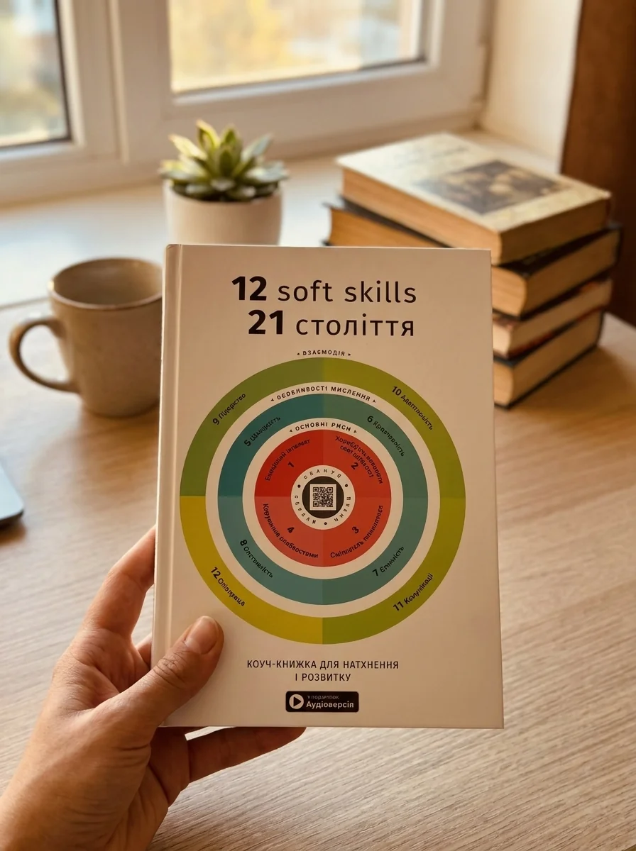12 soft skills 21 століття. Коуч-книжка для натхнення і розвитку. Збірник самарі українською мовою — Бізнес та саморозвиток
