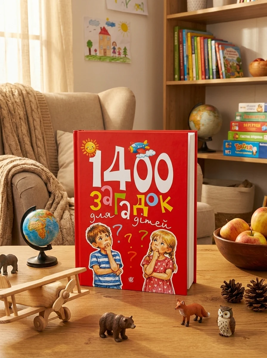 1400 загадок для дітей