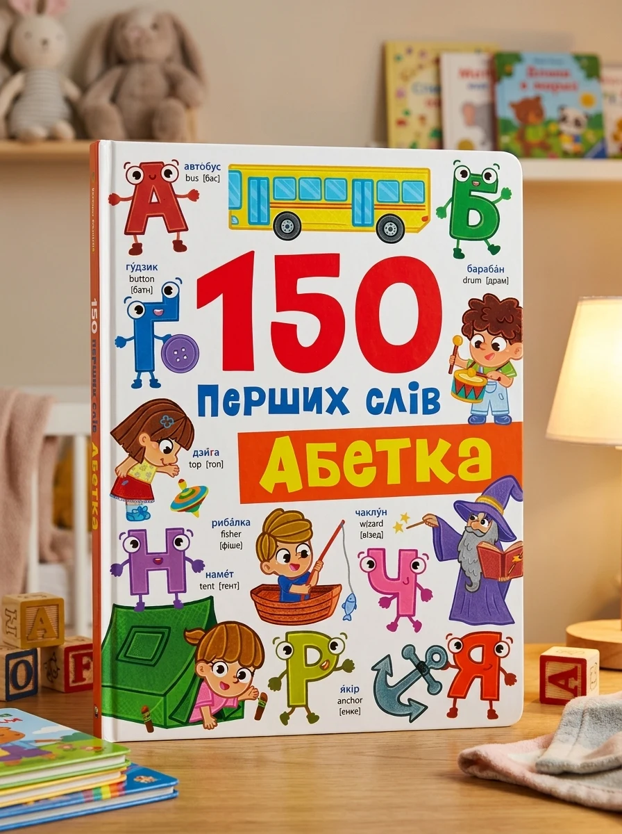 150 перших слів. Абетка — Дитяча література