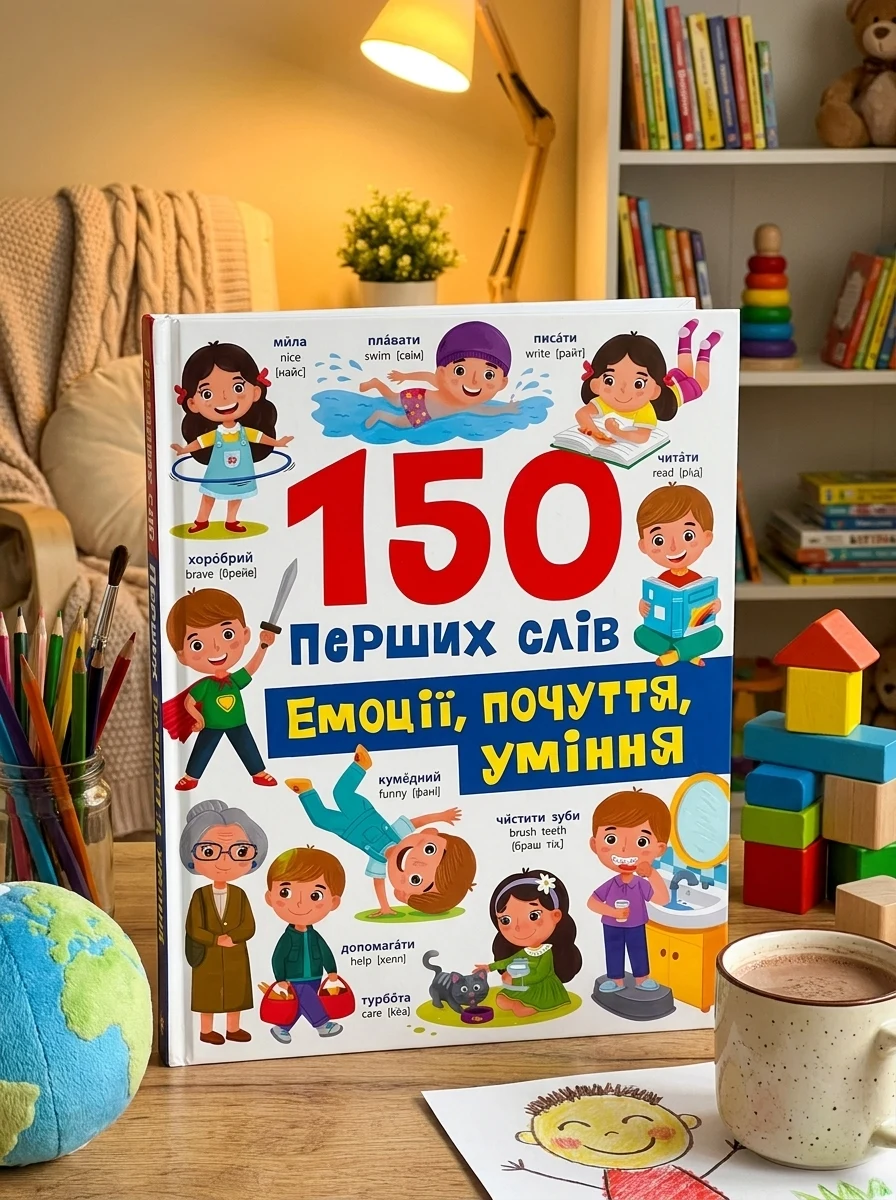 150 перших слів. Емоції, почуття, уміння — Вивчення мов