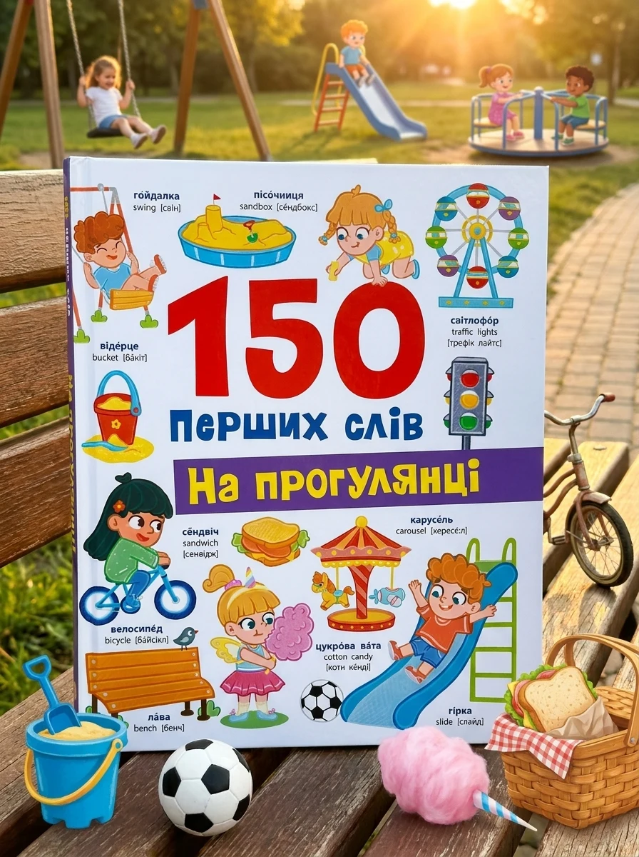 150 перших слів. На прогулянці — Вивчення мов