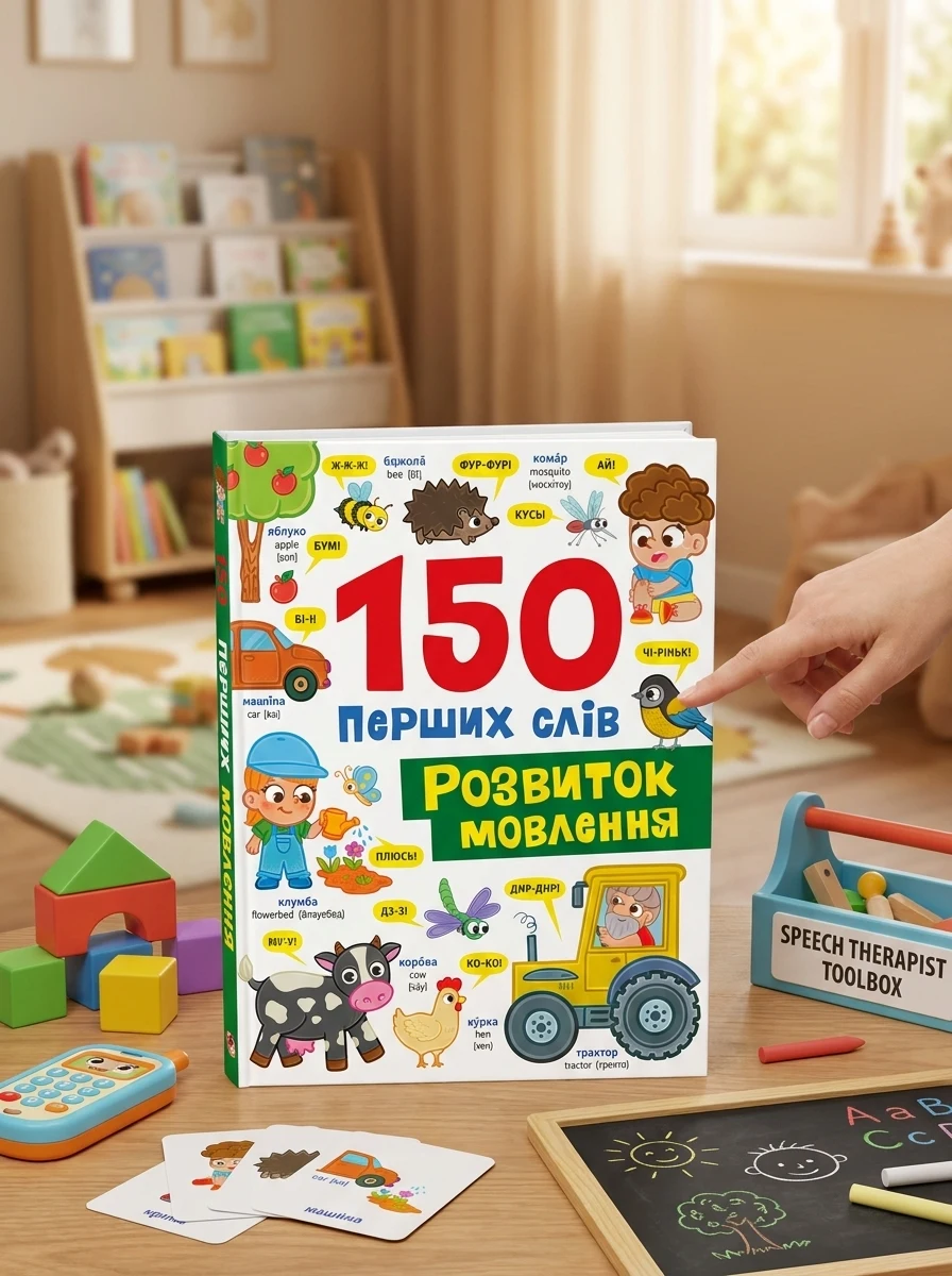 150 перших слів. Розвиток мовлення — Вивчення мов