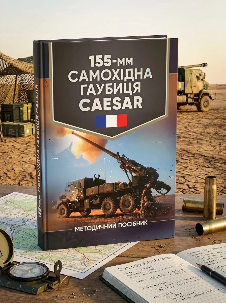 155-мм самохідна гаубиця CAESAR. Методичний посібник — фото 2