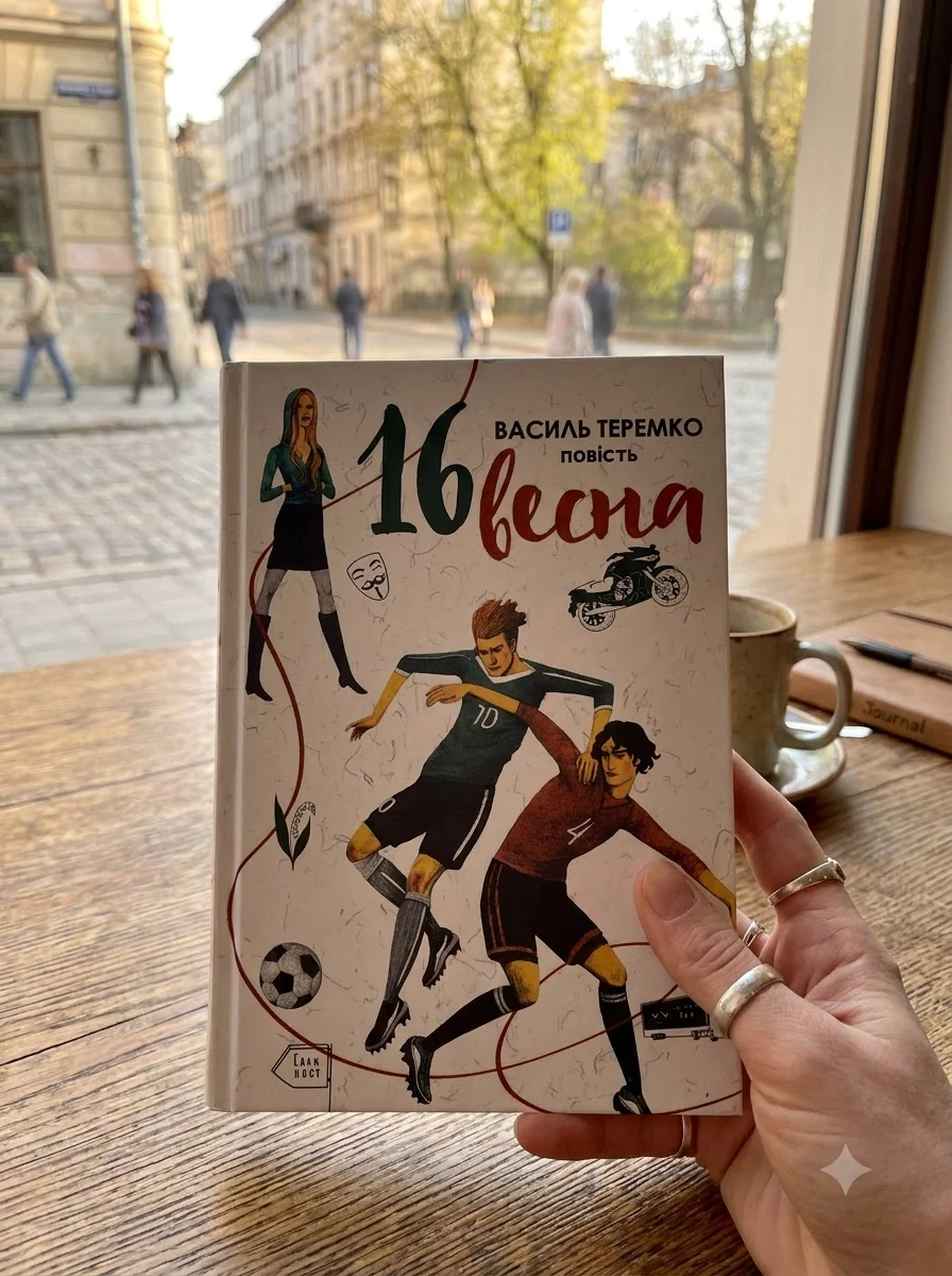 16 весна — Теремко В., обкладинка