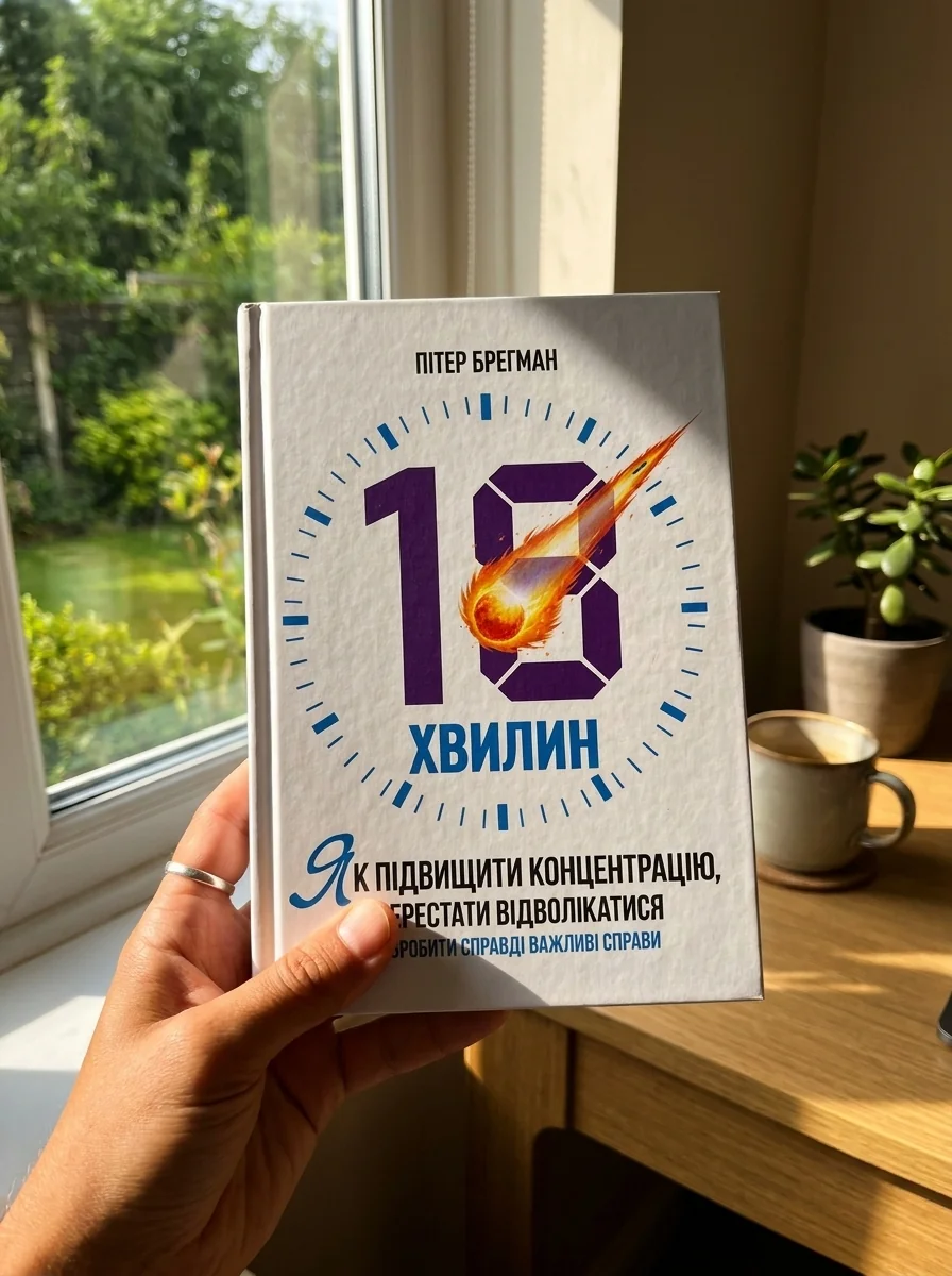 18 хвилин. Як підвищити концентрацію, перестати відволікатися і зробити справді важливі справи — Наука та психологія