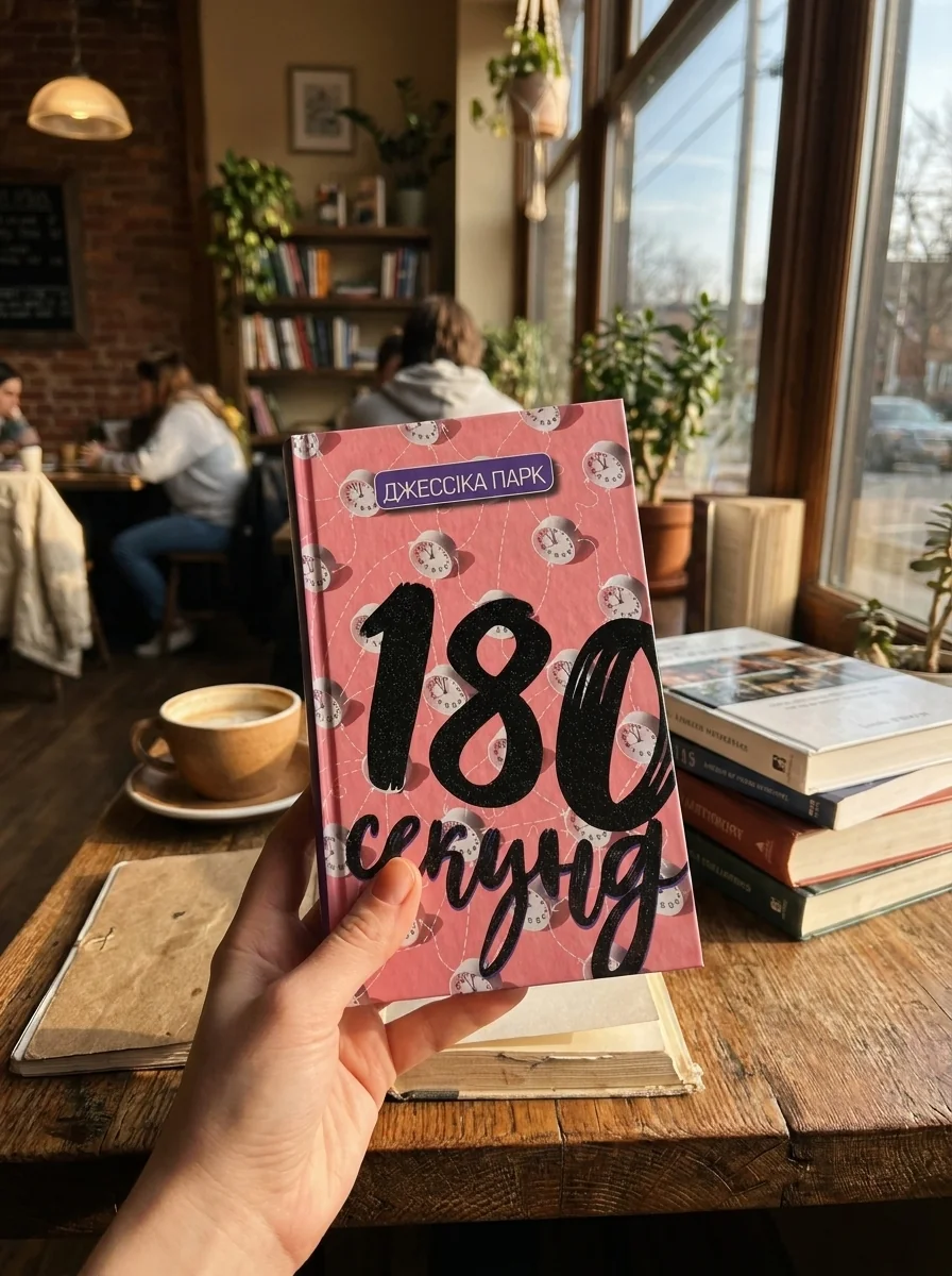180 секунд — Парк Джессіка, обкладинка
