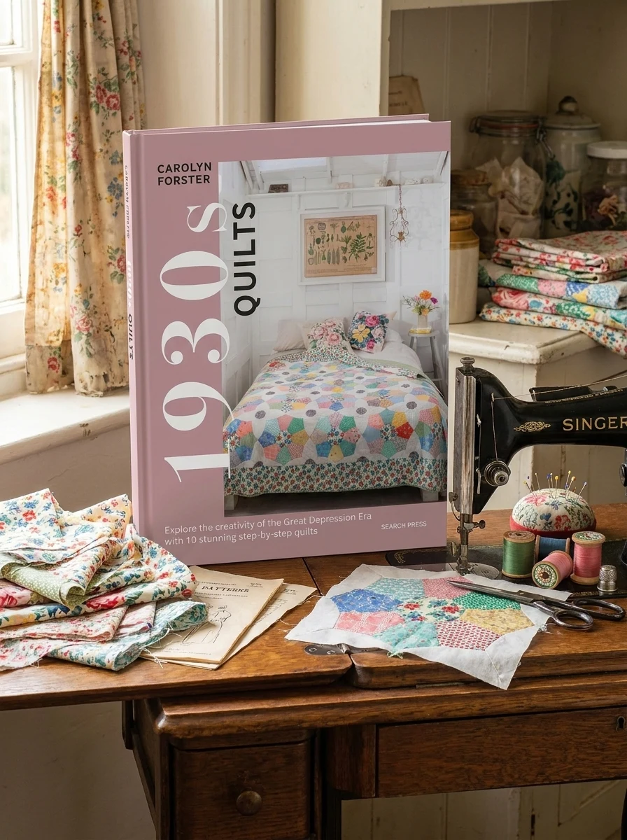 1930s Quilts: Explore the creativity of the Great Depression era with 10 stunning step-by-step quilts — Дім, сім'я, релігія