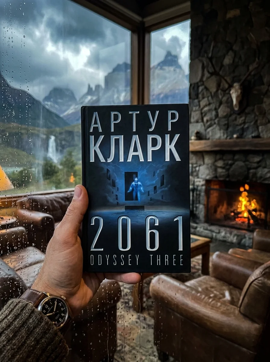 2061: Odyssey Three — Артур Кларк, обкладинка