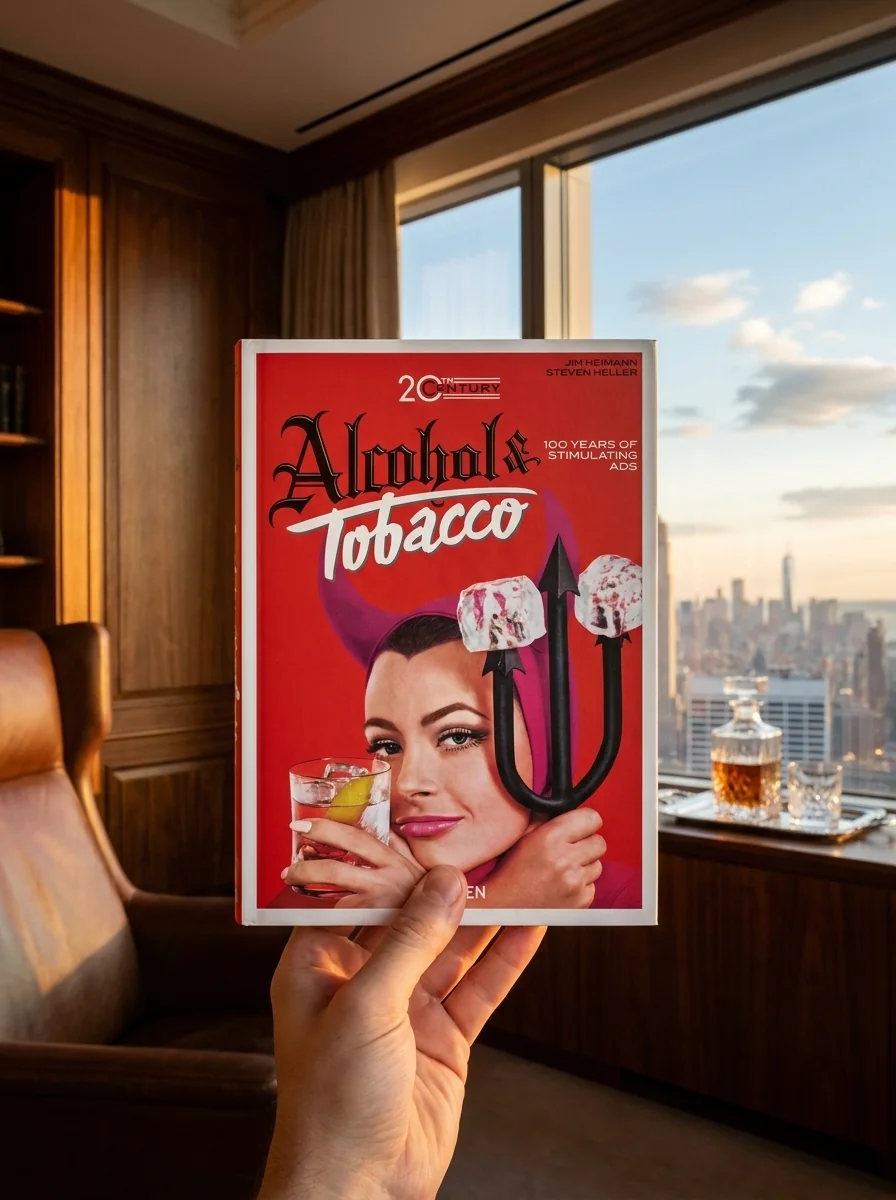 20th Century Alcohol & Tobacco Ads — Стівен Хеллер, обкладинка