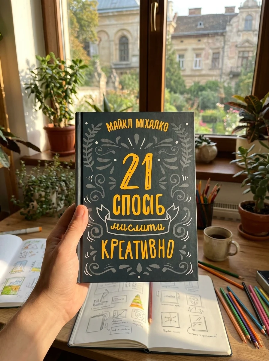 21 спосіб мислити креативно — Міхалко М., обкладинка