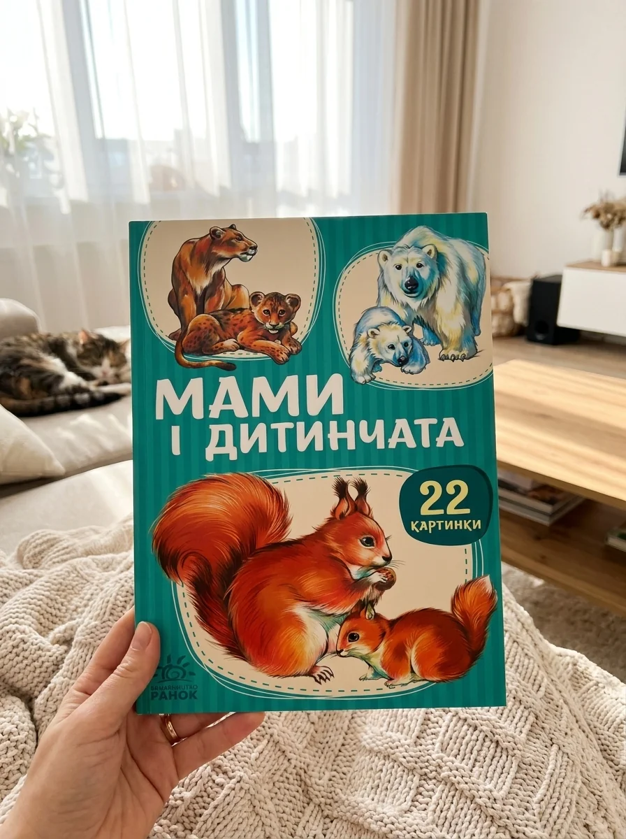 22 картинки. Мами і дитинчата — Дитяча література