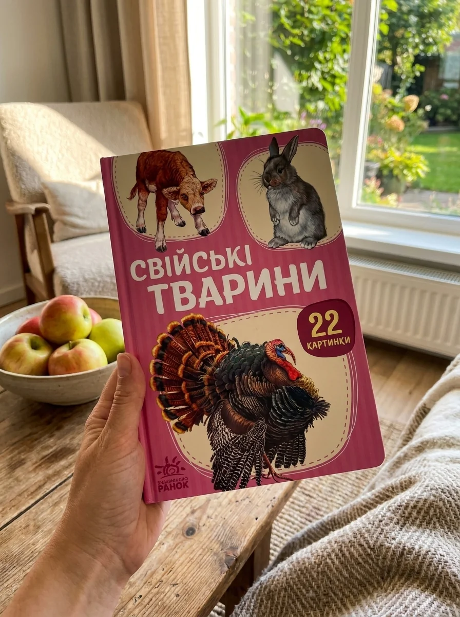 22 картинки. Свійські тварини — Дитяча література