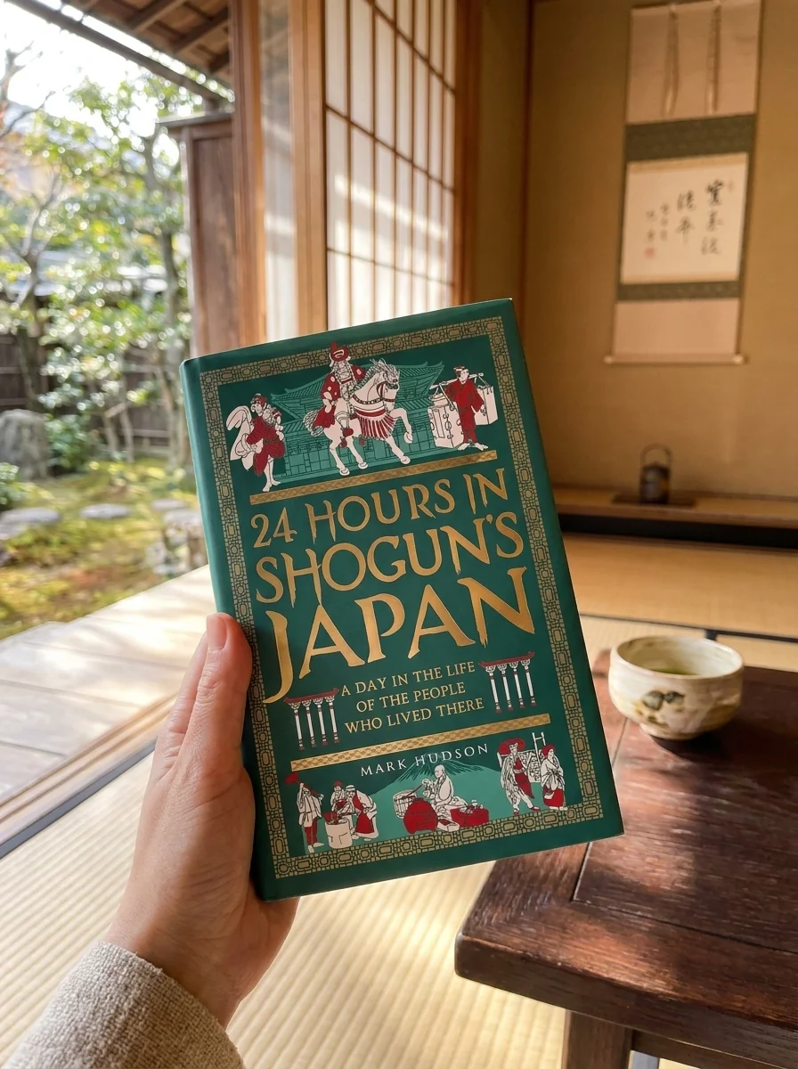 24 Hours in Shogun's Japan — Mark Hudson, обкладинка