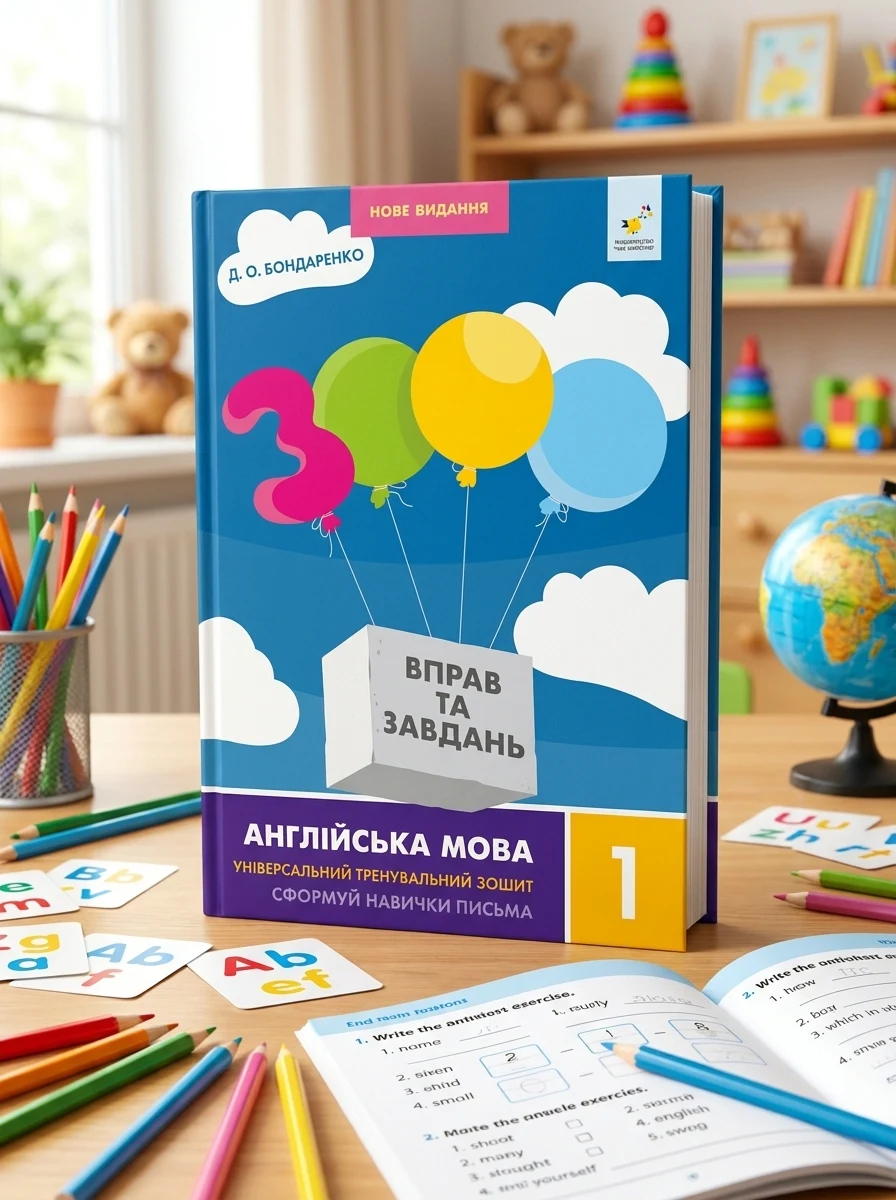 3000 вправ та завдань. Англійська мова 1 клас — Вивчення мов