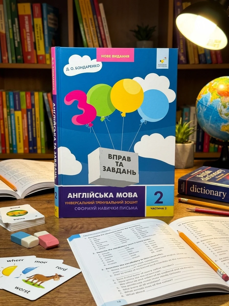 3000 вправ та завдань. Англійська мова.  2 клас. Частина 2