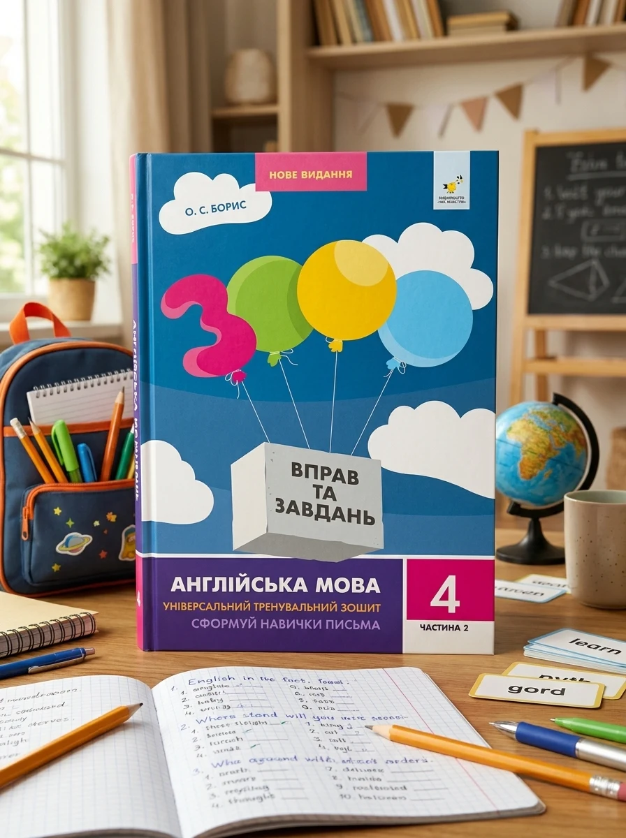 3000 вправ та завдань. Англійська мова. 4 клас. Частина 2 — Вивчення мов