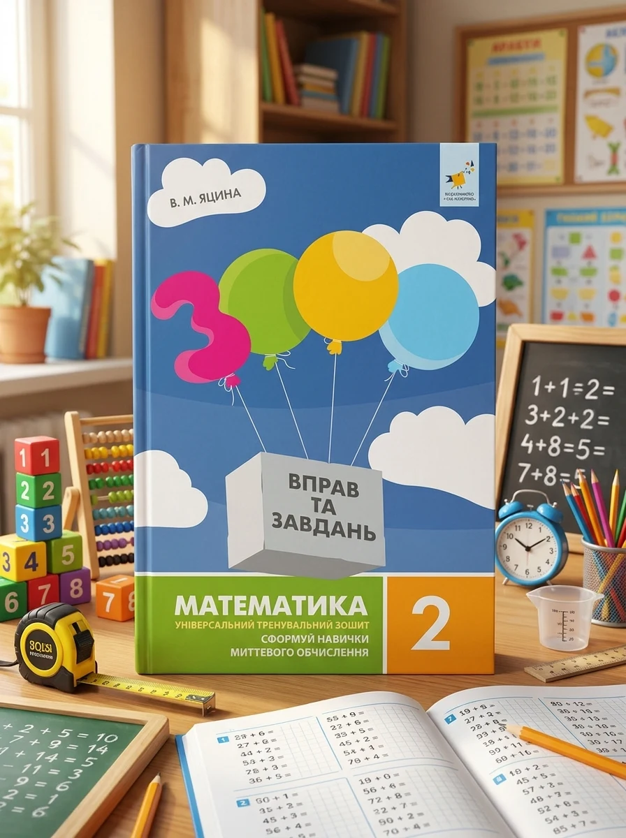 3000 вправ та завдань. Математика. 2 клас