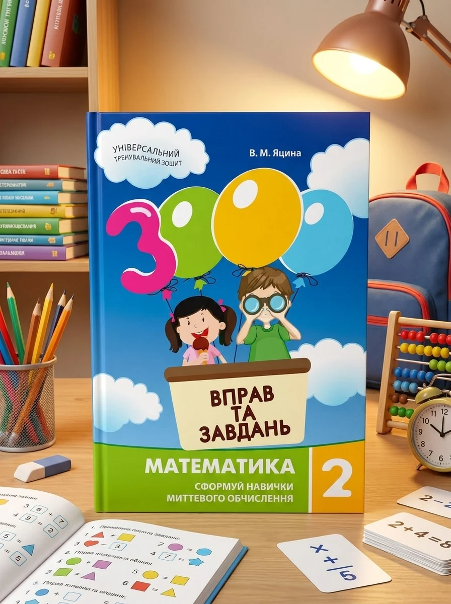 3000 вправ та завдань. Математика 2 клас — Дім, сім'я, релігія
