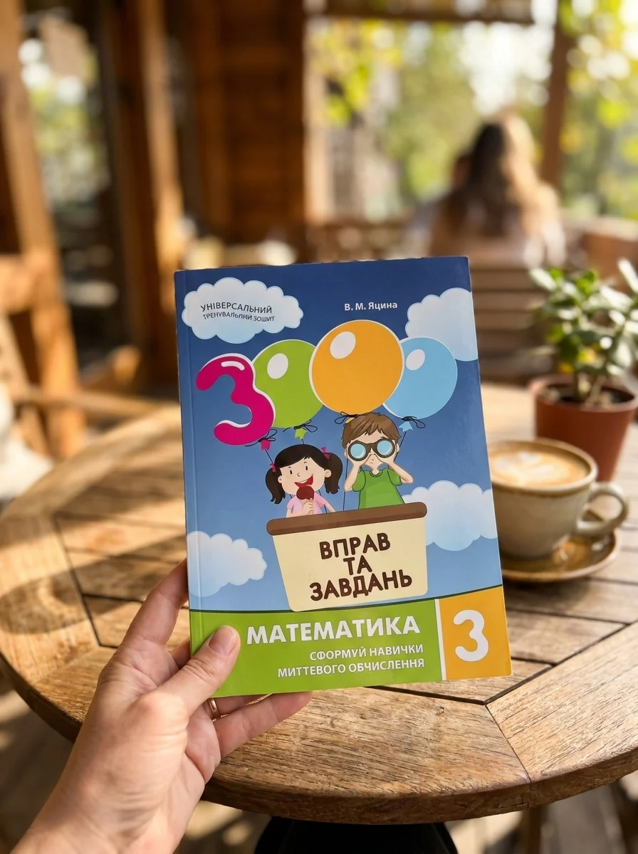 3000 вправ та завдань. Математика 3 клас — Валентина Яцина, обкладинка