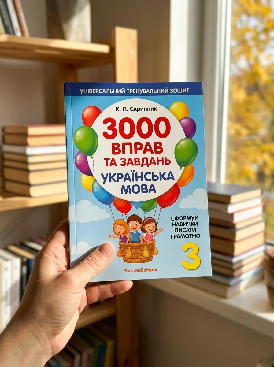 3000 вправ та завдань. Українська мова. 3 клас — Книги для школи