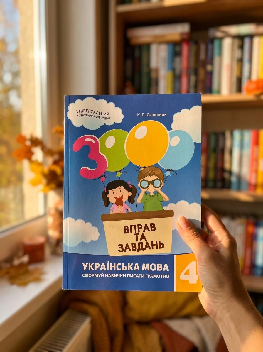 3000 вправ та завдань. Українська мова 4 клас — Книги для школи