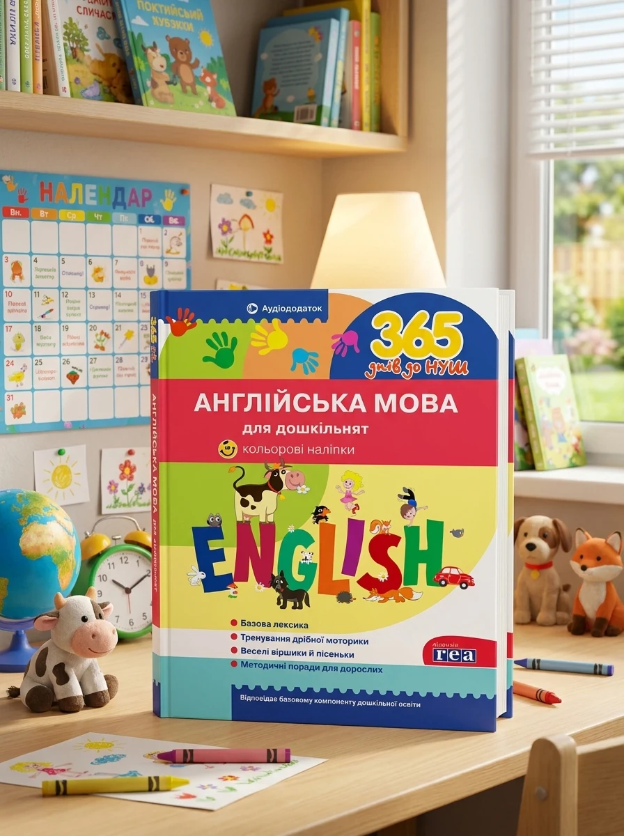 365 днів до НУШ. Англійська мова для дошкільнят — Вивчення мов