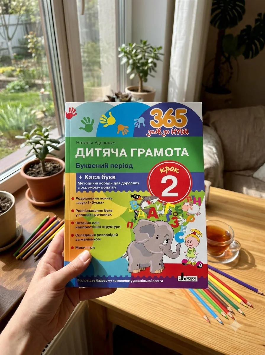 365 днів до НУШ. Дитяча грамота. Крок 2. Буквений період — фото 2
