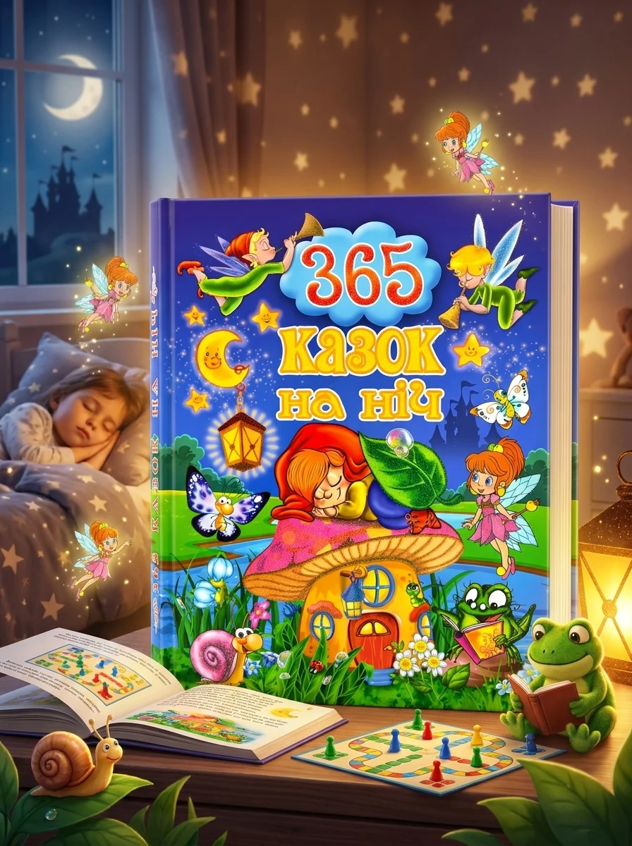 365 казок на ніч — Дитячі книги