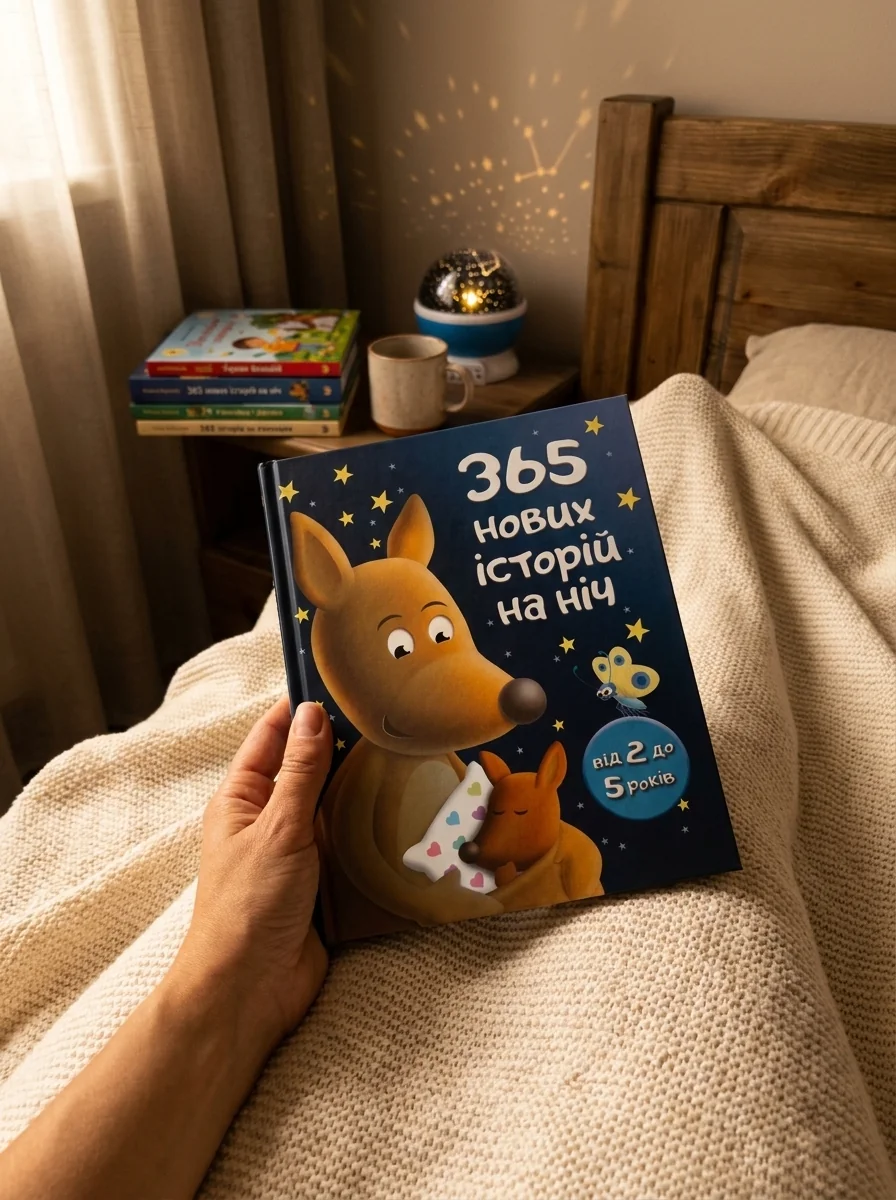 365 нових історій на ніч (КМ-БУКС), обкладинка