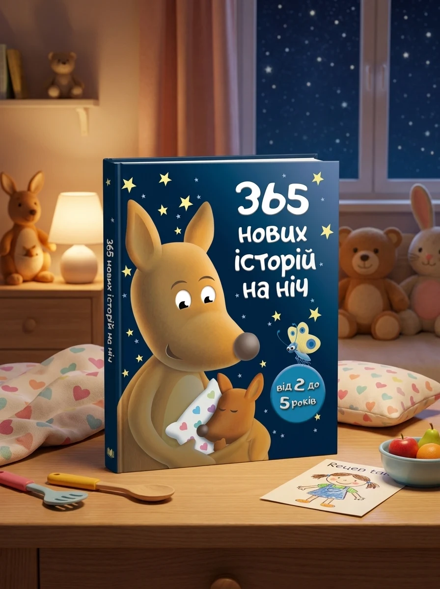 365 нових історій на ніч (КМ-БУКС) — Дитячі книги