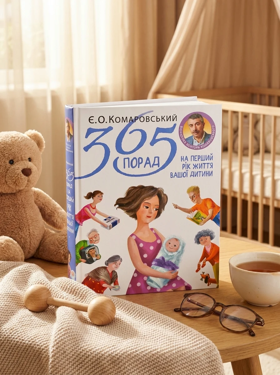 365 порад на перший рік життя вашої дитини — Книги для турботливих батьків